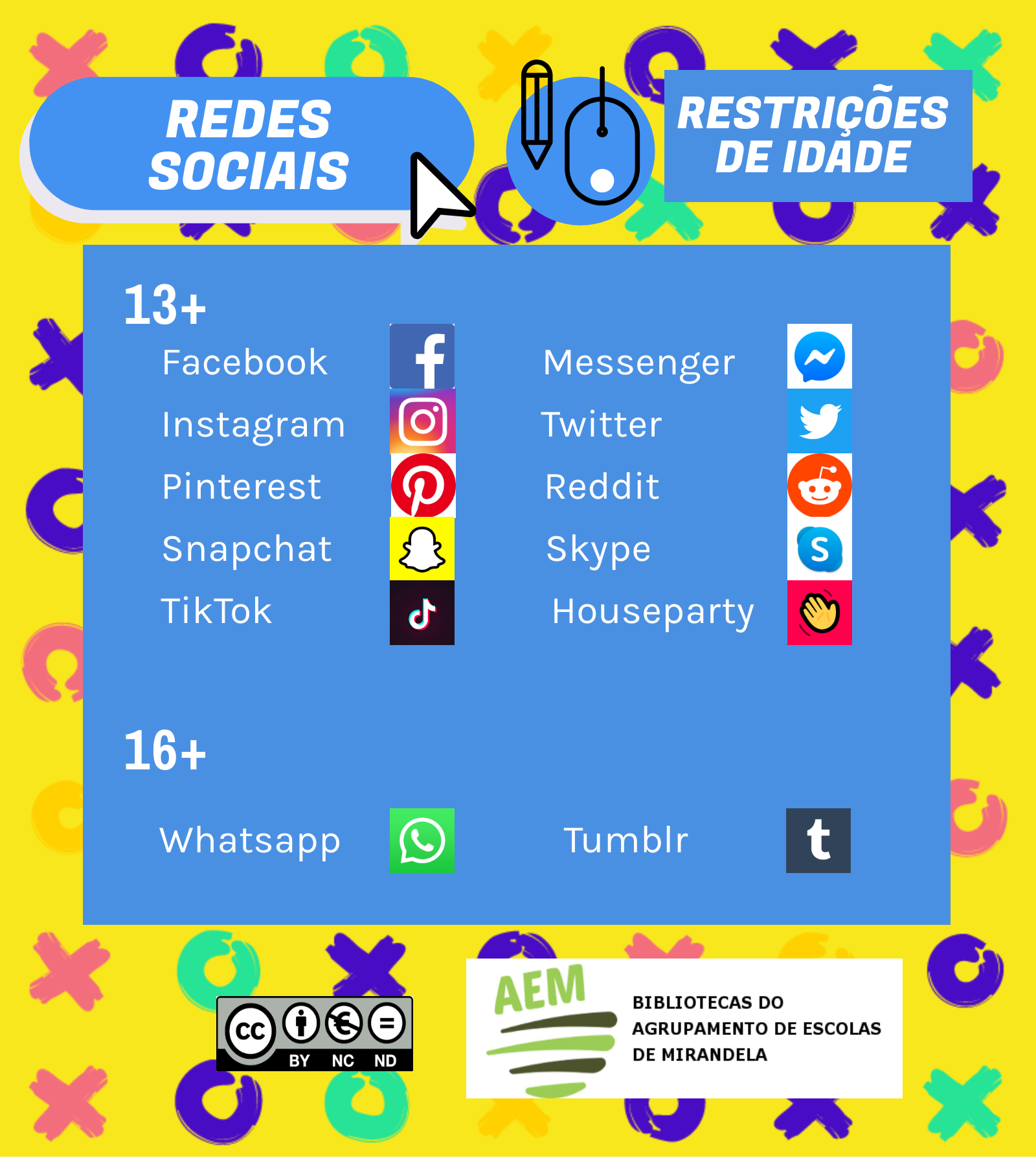 restrições de idade